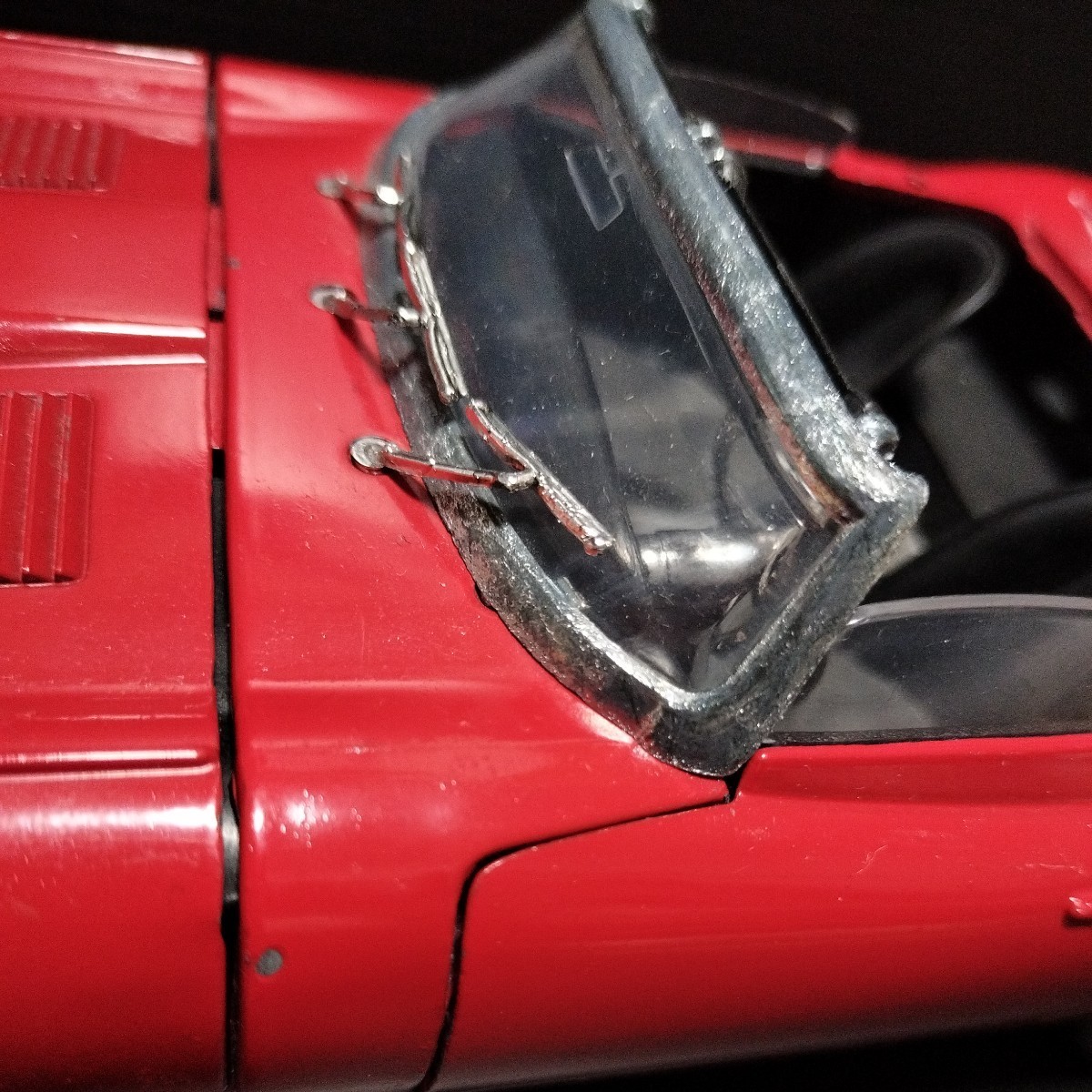 Tonka Polistil「1/16 JAGUAR XK E」 屋根部なし ミニカー Tonka Polistil「1/16 JAGUAR XK E」 屋根部なし ミニカー