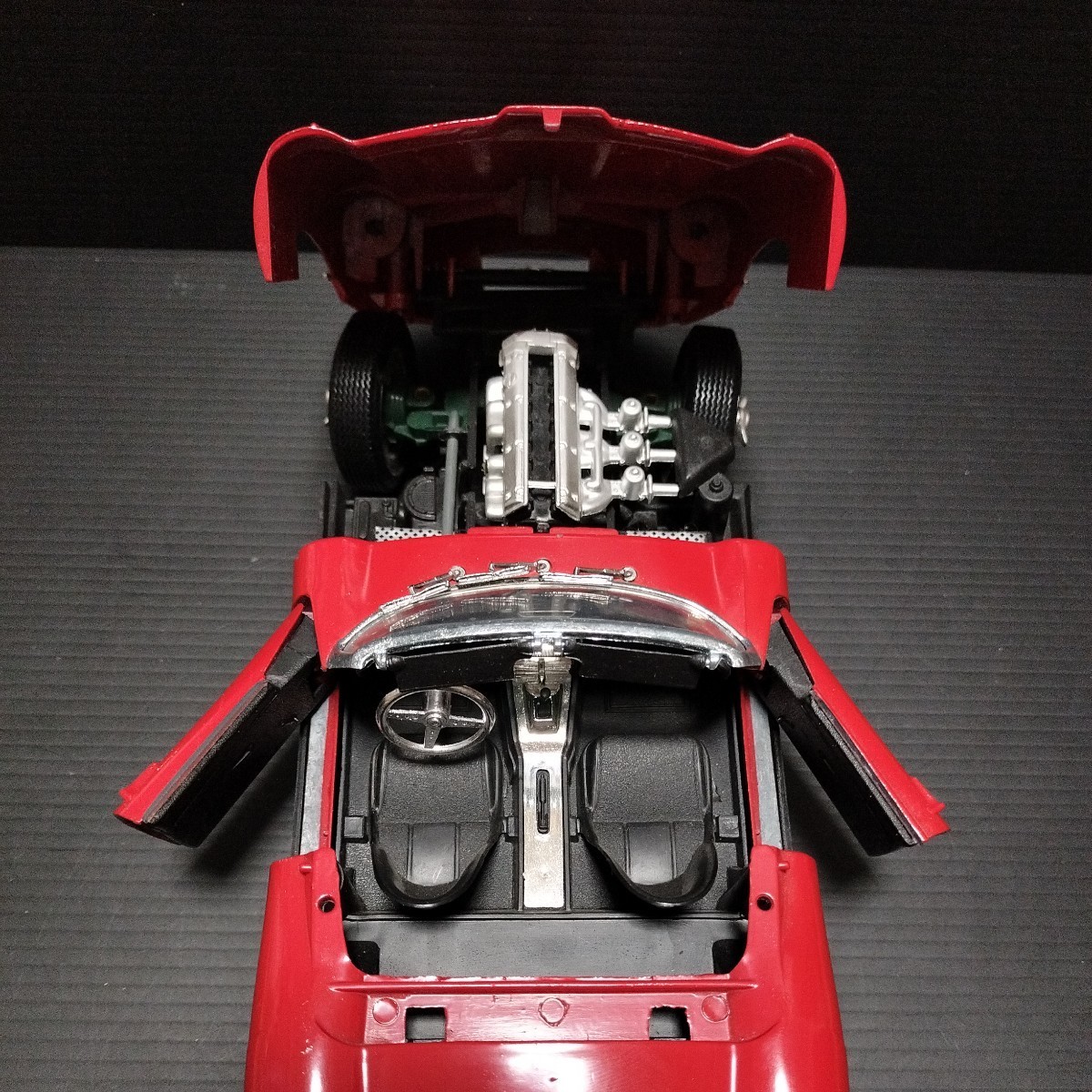 Tonka Polistil「1/16 JAGUAR XK E」 屋根部なし ミニカー Tonka Polistil「1/16 JAGUAR XK E」 屋根部なし ミニカー