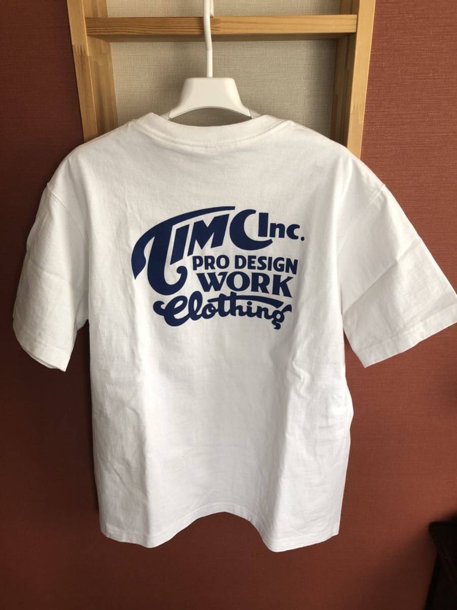 timc inc tシャツ 白 L tokyoindians tokyo indians 東京インディアンズ_画像2