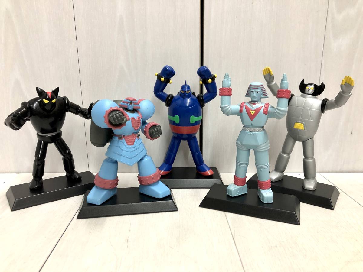  free shipping * all 5 kind van Puresuto width mountain brilliance Robot figure collection Poseidon black oksba Bill 2. Tetsujin 28 number Giant Robo 