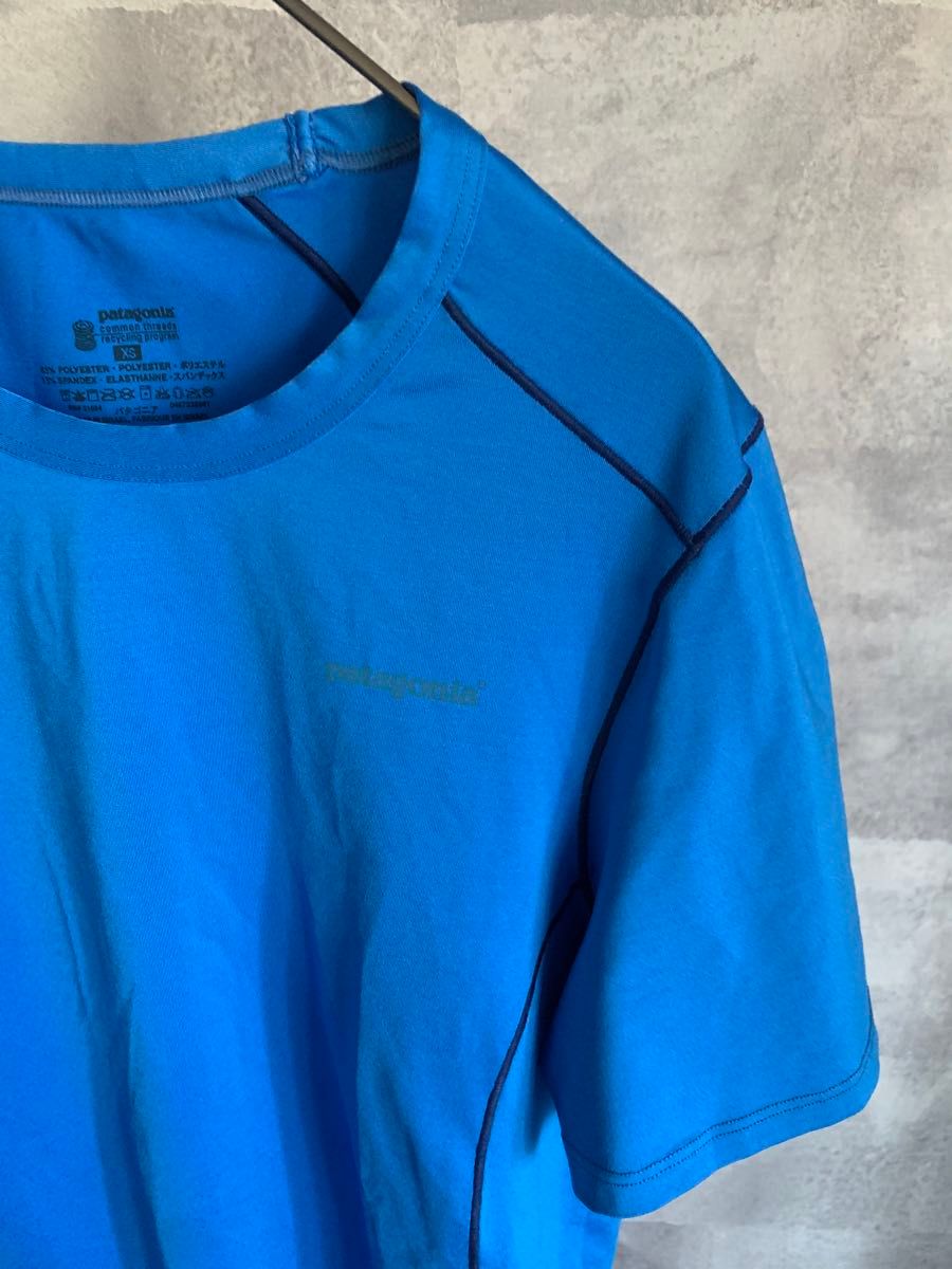 パタゴニア patagonia キャプリーン シルクウェイト ストレッチ Ｔシャツ XS 半袖　Tシャツ アウトドア