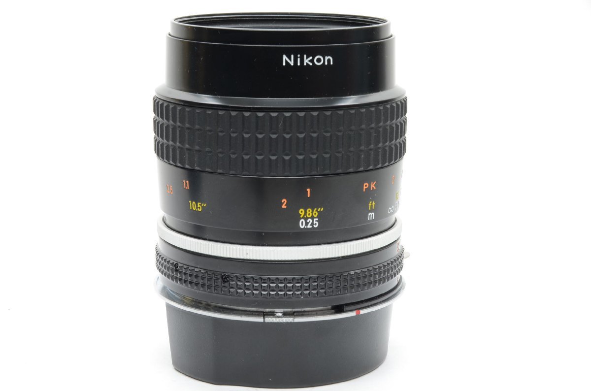 ニコン Nikon Ai-s Micro-NIKKOR 55mm F2.8 Canon EFマウント改造 マニュアルフォーカスレンズ_画像5