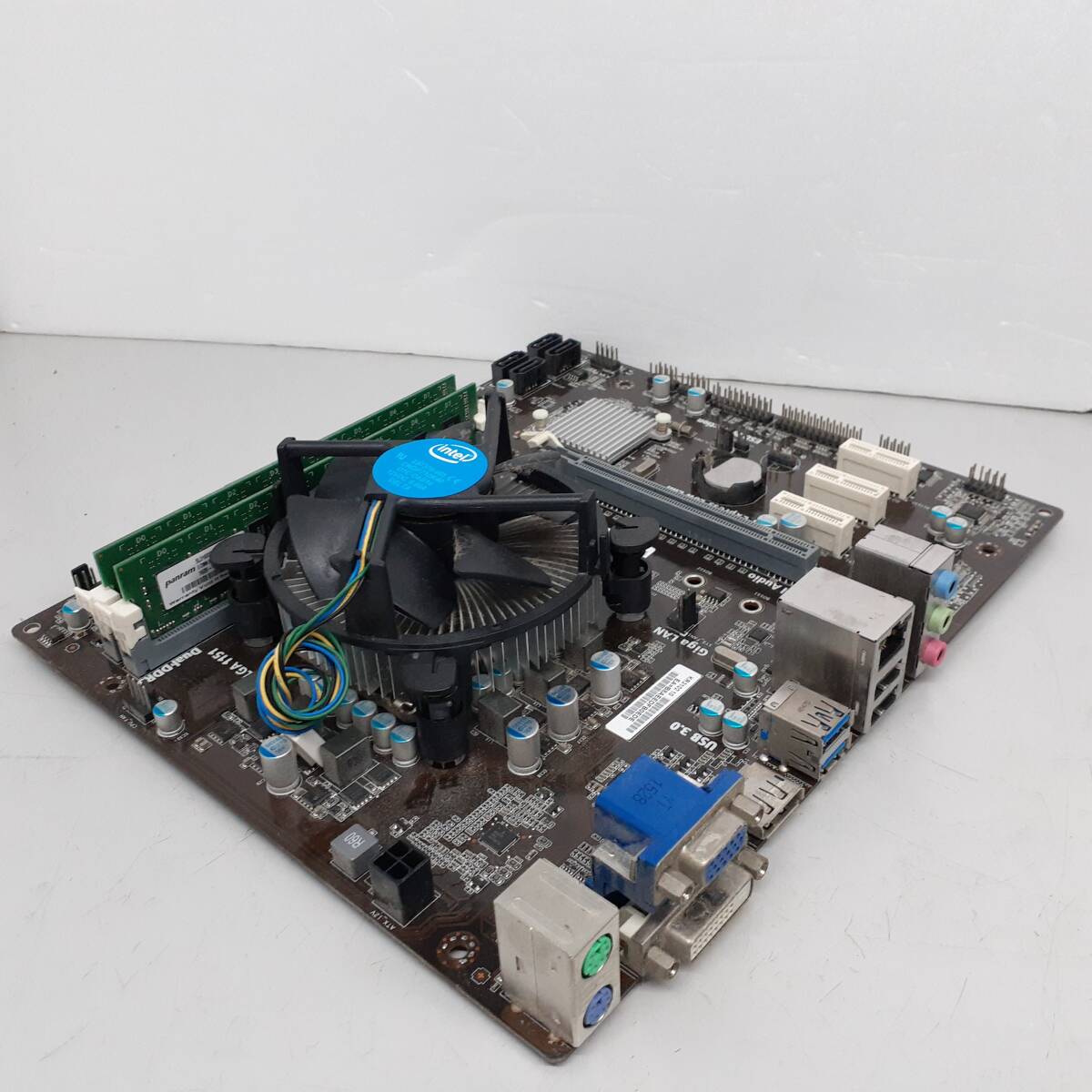 ECS H110M-SI01 LGA1151 MicroATX Windows10 Home認証 CPU,メモリ付属　中古動作品_画像4