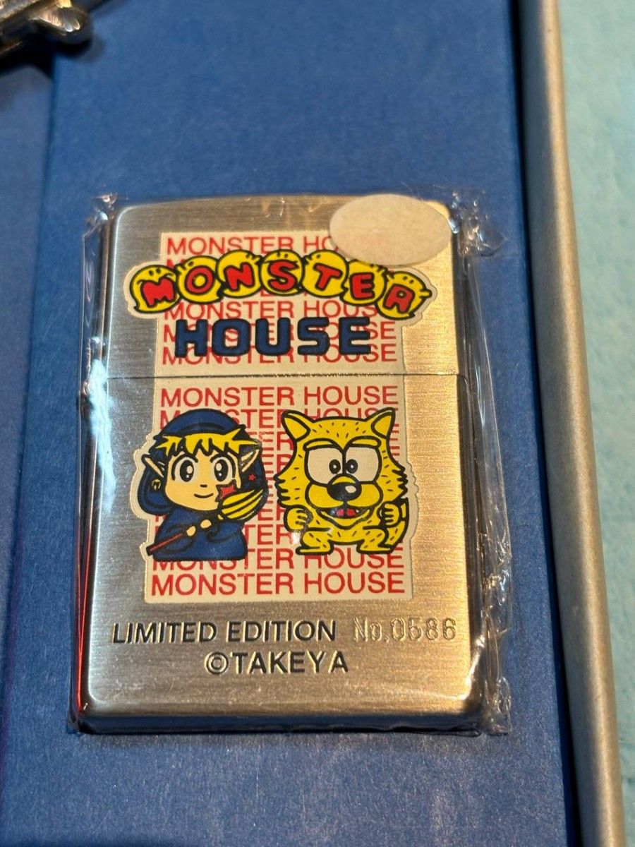 CR モンスターハウス Monster House限定1000個 ZIPPO 激レア 未使用新品 マコちゃん&オオカミ男