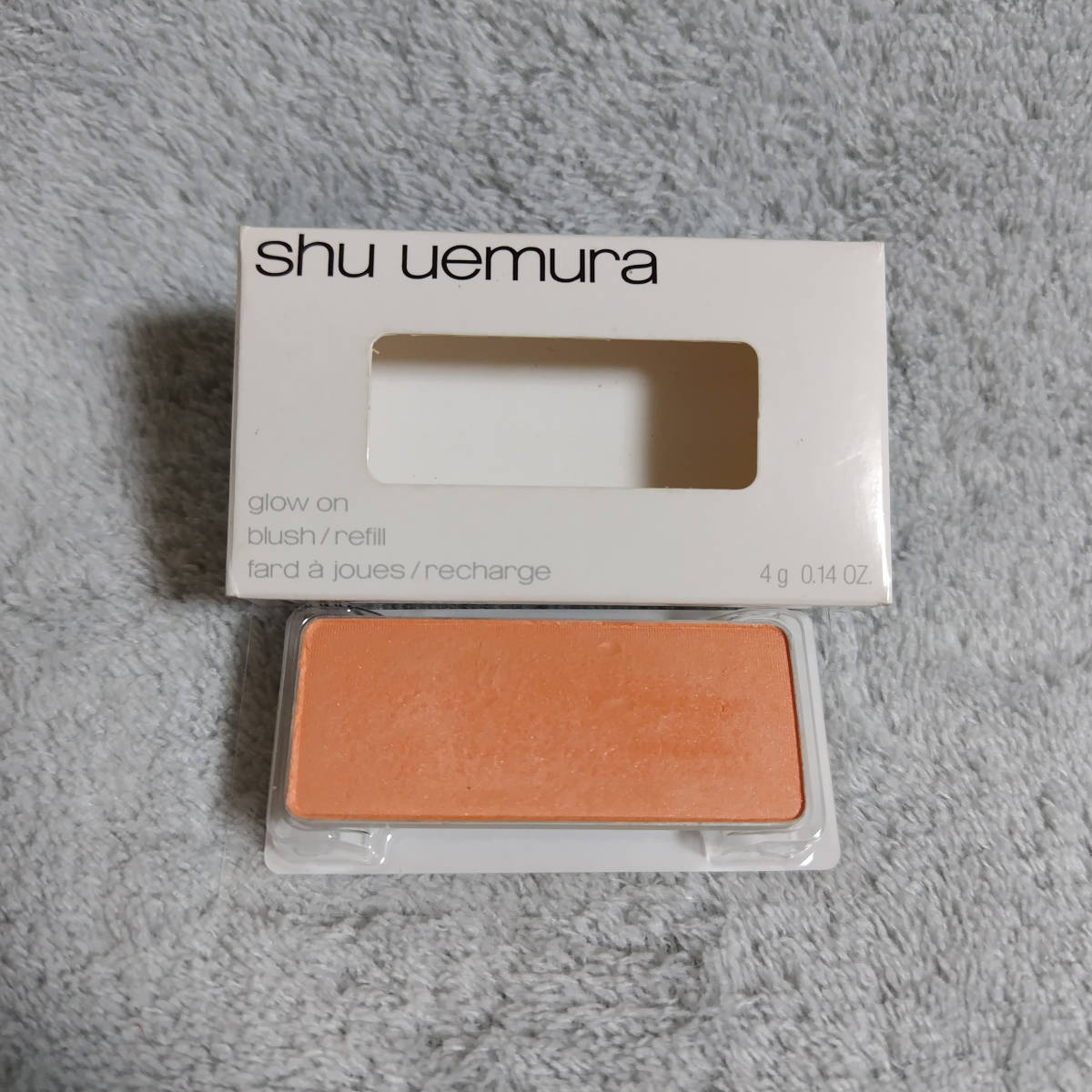 shu uemura★グローオン(レフィルのみ)★Pソフトアプリコット540★チーク★定価2750円★ほぼ未使用★箱なし★送料無料★シュウウエムラ_画像1