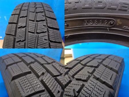 【東大宮】お買い得 極上品 ダンロップ WM01 185/60R15 185 60 15 84Q 2019年製 4本セット シエンタ フィット POLOに_画像6