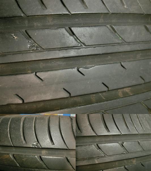 送料無料 中古 ヨコハマタイヤ ジオランダー G98 225/65R17 102H 4本 NX RAV4 ハリアー CX-5 CX-8 CR-V エクストレイル ヴァンガード_画像5