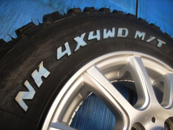 145/80R12インチ 80/78N 6PR 軽トラ タイヤホイール セット【 車検対応 】中古 ジョーカー 新品 NK FT-9 M/T ホワイトレター 2023年製_画像5