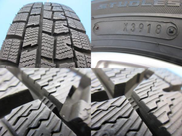 Weds JOKER 14x4.5J+45 4H-100＆DL WINTERMAXX WM01 165/65R14 18年製造 中古4本セット ハスラー デリカミニ キャストアクティバ 等に 鴻巣_画像3