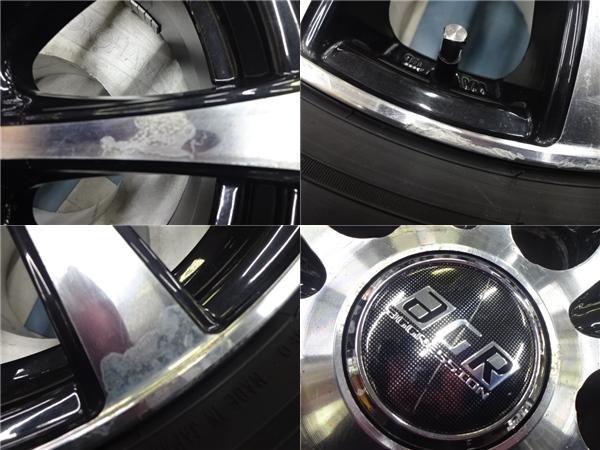 プリウスアルファ ジューク 205/60R16 夏タイヤセット 【中古】AGR 16X6.5+38 5H114.3 【新品】2023年製 ダンロップ エナセーブRV505 205/6_画像4