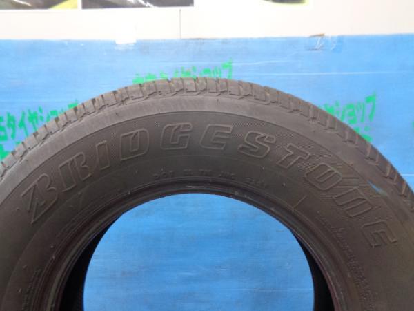 ジムニー シエラ 中古 ブリヂストン デューラー684 195/80R15 96S 1本 サマータイヤ 夏タイヤ 195/80/15 195-80-15の画像2