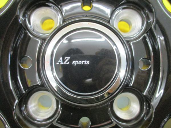 軽自動車 新品アルミ 夏タイヤ セット 4本 AZ-SPORTS 15インチ + ロードストン HP02 165/55R15 75V ムーヴ ウェイク サクラ 足利_画像5
