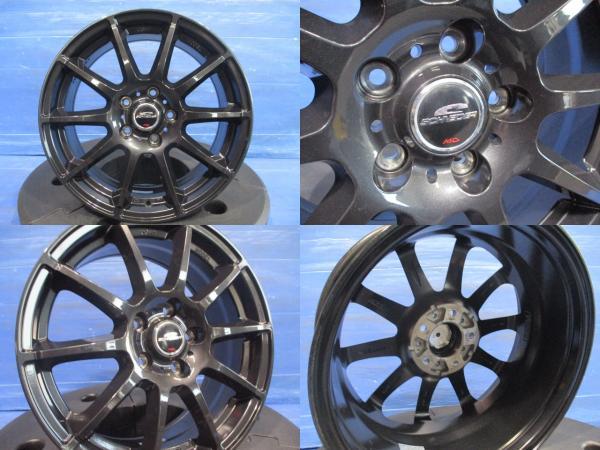 4本 225/60R17 クロストレック フォレスター レイバック等 ROADSTONE EUROVIS HP02 シュナイダーSTAG 17インチ7J+48 5H114.3 夏 菰野_画像3