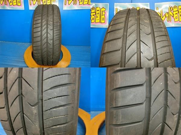 送料無料 中古 トーヨータイヤ トランパス MP7 215/55R17 94V 1本 エスティマ クラウン オデッセイ ヴェゼル ティアナ ザ・ビートル_画像3