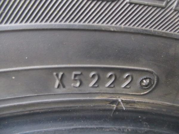 1本 2022年製 中古 夏 サマータイヤ ECOFINE 175/65R14 82S カローラ ノート フィット デミオなど_画像5