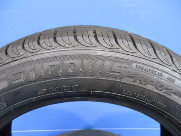 4本 アクア ラクティス ROADSTONE EUROVIS HP02 175/60R16 82H weds JOKER 16インチ6J+40 4H100 新品タイヤ 中古ホイール サマー 菰野_画像9