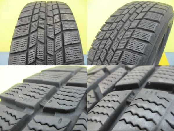 カローラクロス 冬タイヤ 4本 215/60R17 96Q グッドイヤー アイスナビ6 + 新品 社外 アルミ Exchanger デュアリス プレサージュ 足利_画像7