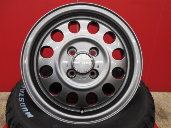 K.Finnese D12 14x5J+35 4H-100＆TOYO OPENCOUNTRY R/T 165/80R14 新品4本セット ハスラー フレアクロスオーバー 等に 鴻巣 リフトアップ_画像2