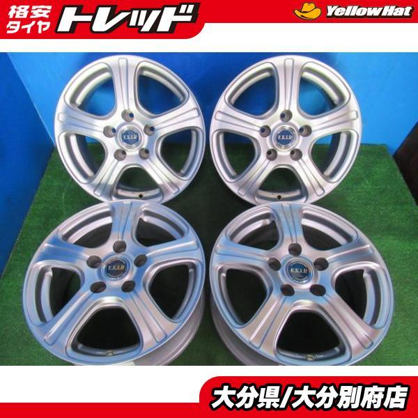 送料無料 ブリヂストン FEID 15ｘ6.0J +38 5H114.3 ４本セット カローラルミオン MPV エクストレイル オーリス_画像1