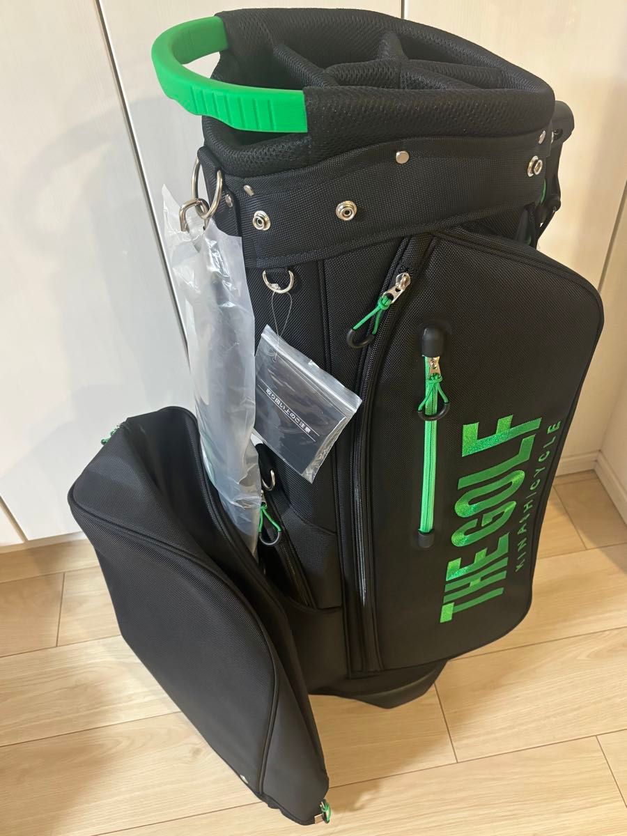 新品 木梨サイクル ゴルフバッグ キャディバッグ ブラック 新品 木梨サイクル ゴルフバッグ キャディバッグ ブラック