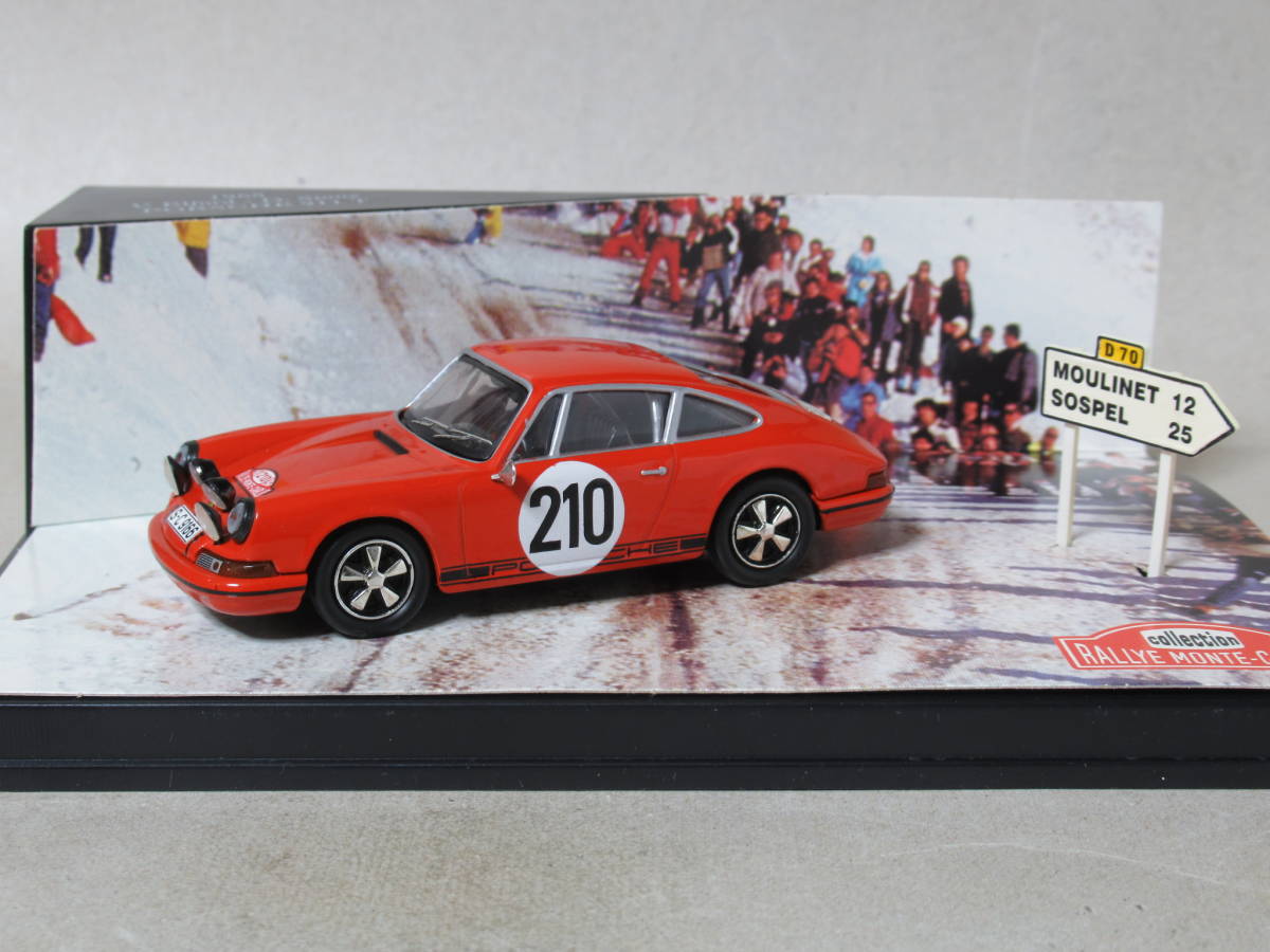 1/43 Porsche 911 T #210 Monte Carlo Rally 1968 Winner