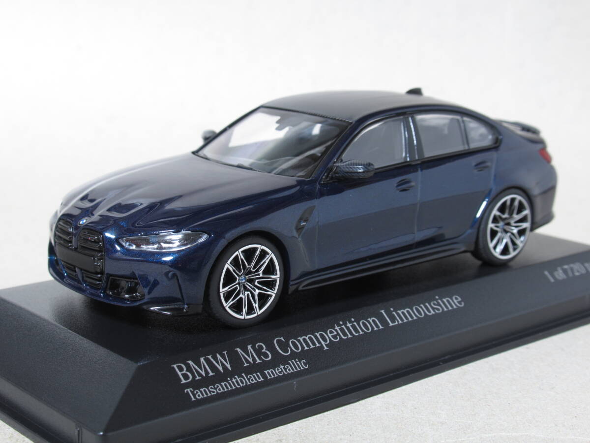 1/43 BMW M3 2020 ブルーメタリック_画像1