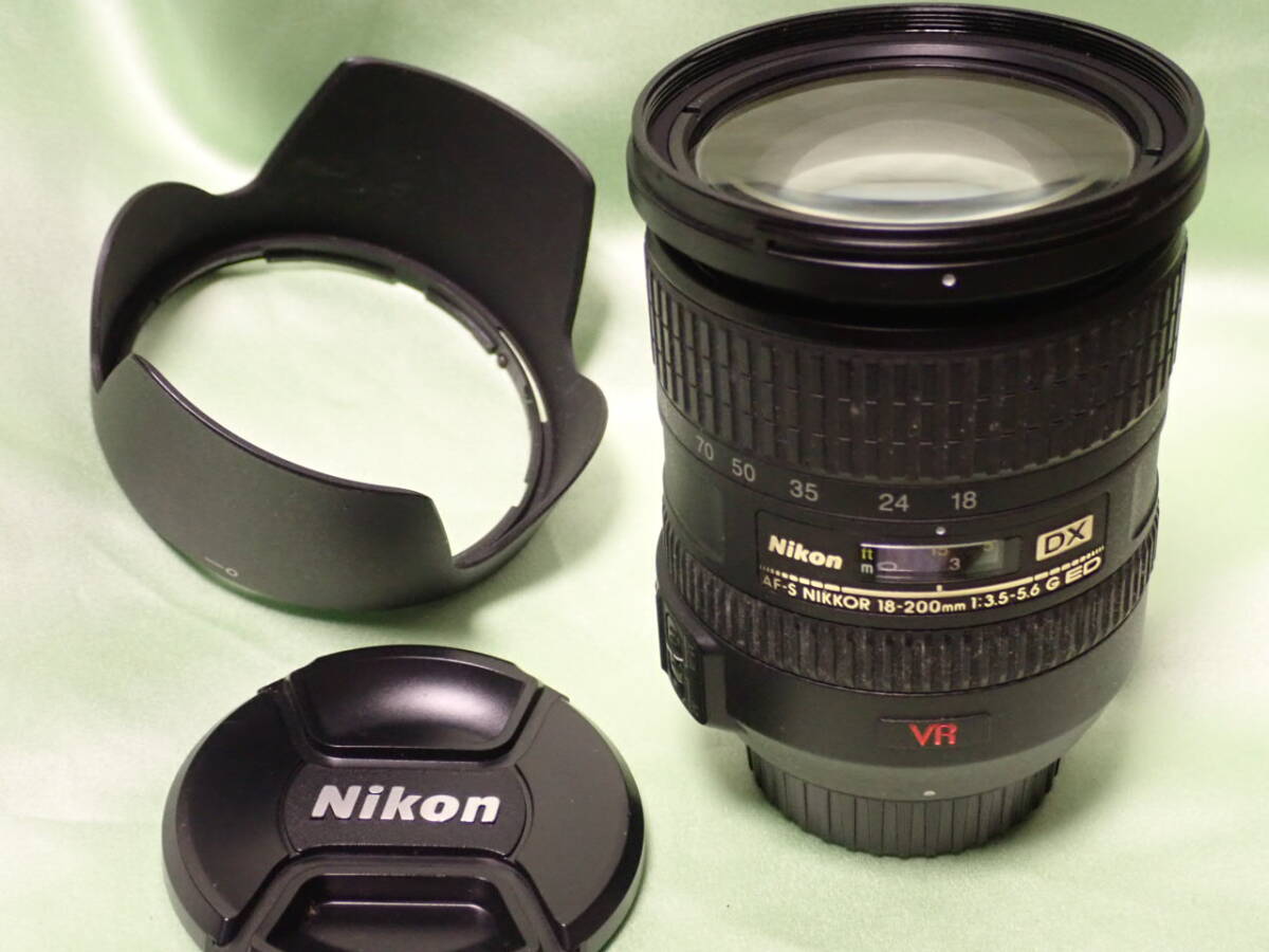 Nikon ニコン AF-S DX NIKKOR 18-200mm 1:3.5-5.6G ED VR ②_画像7