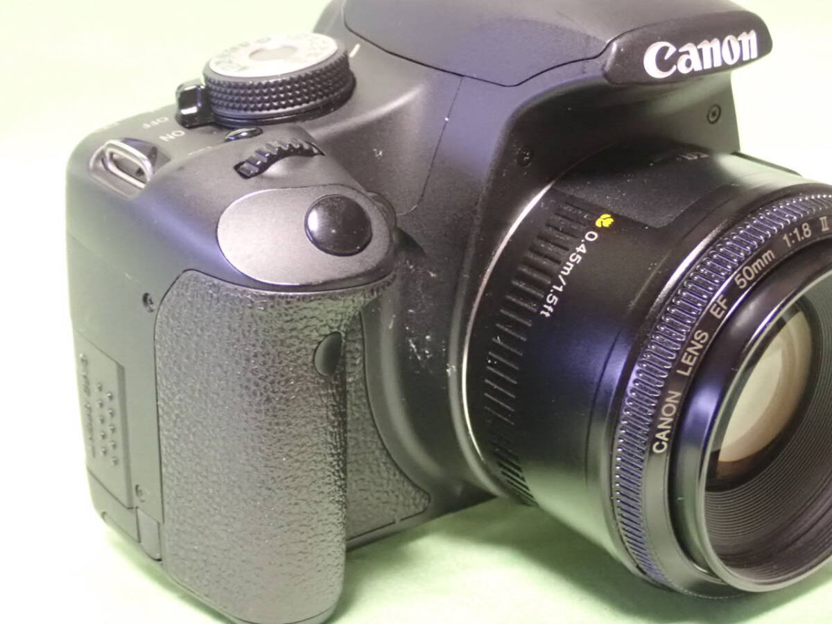 Canon キャノン　EOS Kiss X3 + EF 50mm_画像2