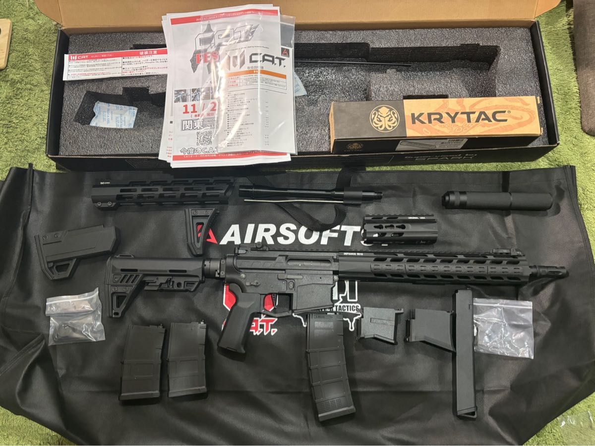 C A T Versatile 電動ガン (Versatile-10 AR) おまけ多数バラ C A T Versatile 電動ガン (Versatile-10 AR) おまけ多数バラ