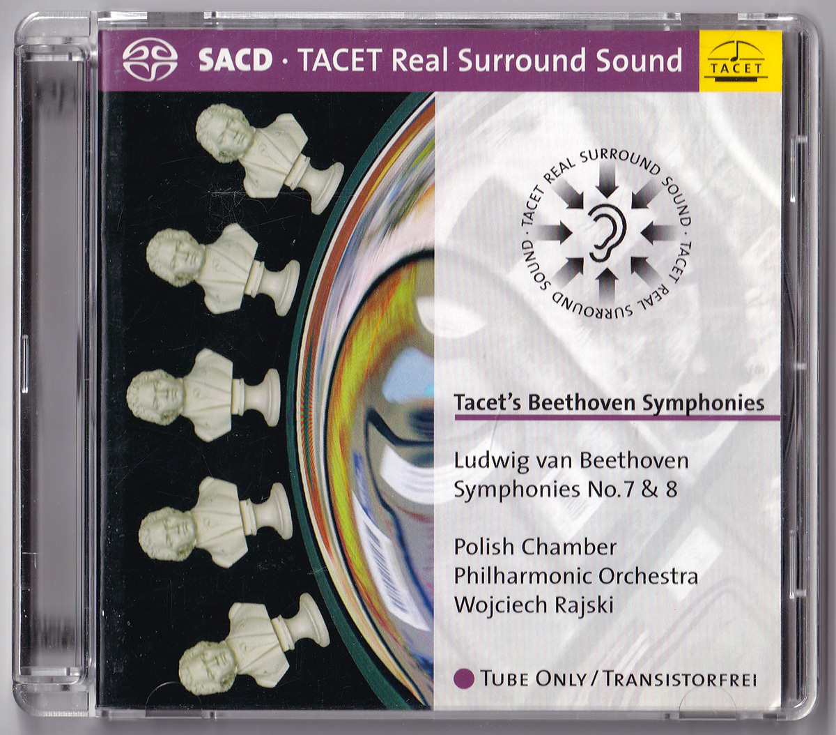 TACET S 149 ヴォイチェフ・ライスキ、ポーランド室内フィルハーモニー管弦楽団、ベートーヴェン: 交響曲第7番、8番 SACD_画像1
