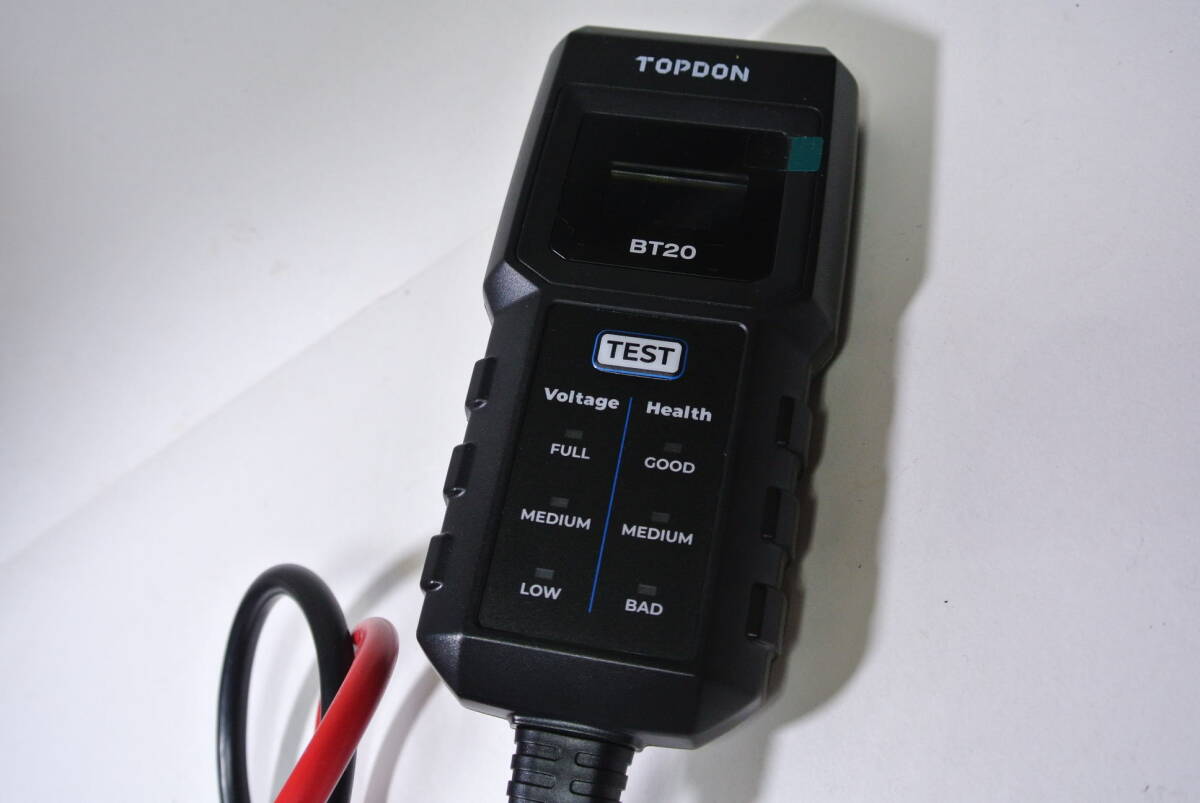 TOPDON аккумулятор тестер BT20