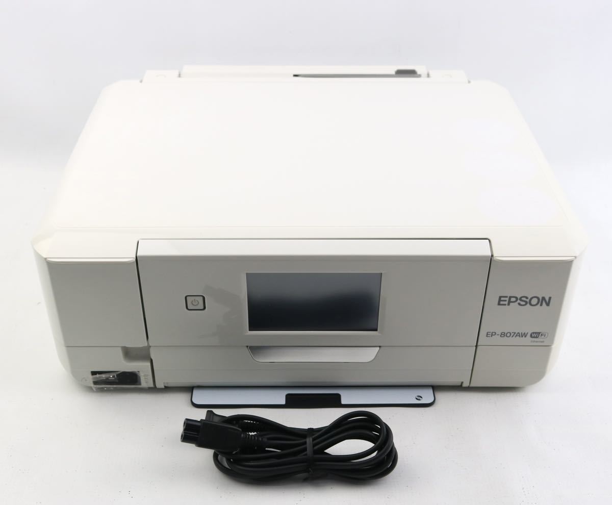 EPSON カラリオ EP-807AW インクジェット複合機 ジャンク 廃インク満タン エプソン プリンター TTS285_画像1