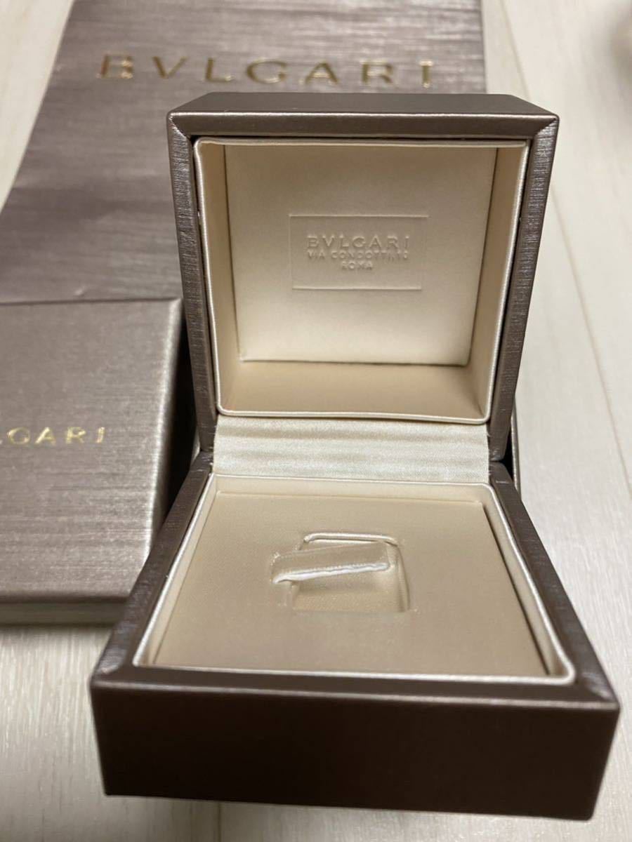 【空箱のみ】BVLGARI ブルガリ リングケース リングボックス　指輪ケース 箱 リボン 紙袋 美品_画像5