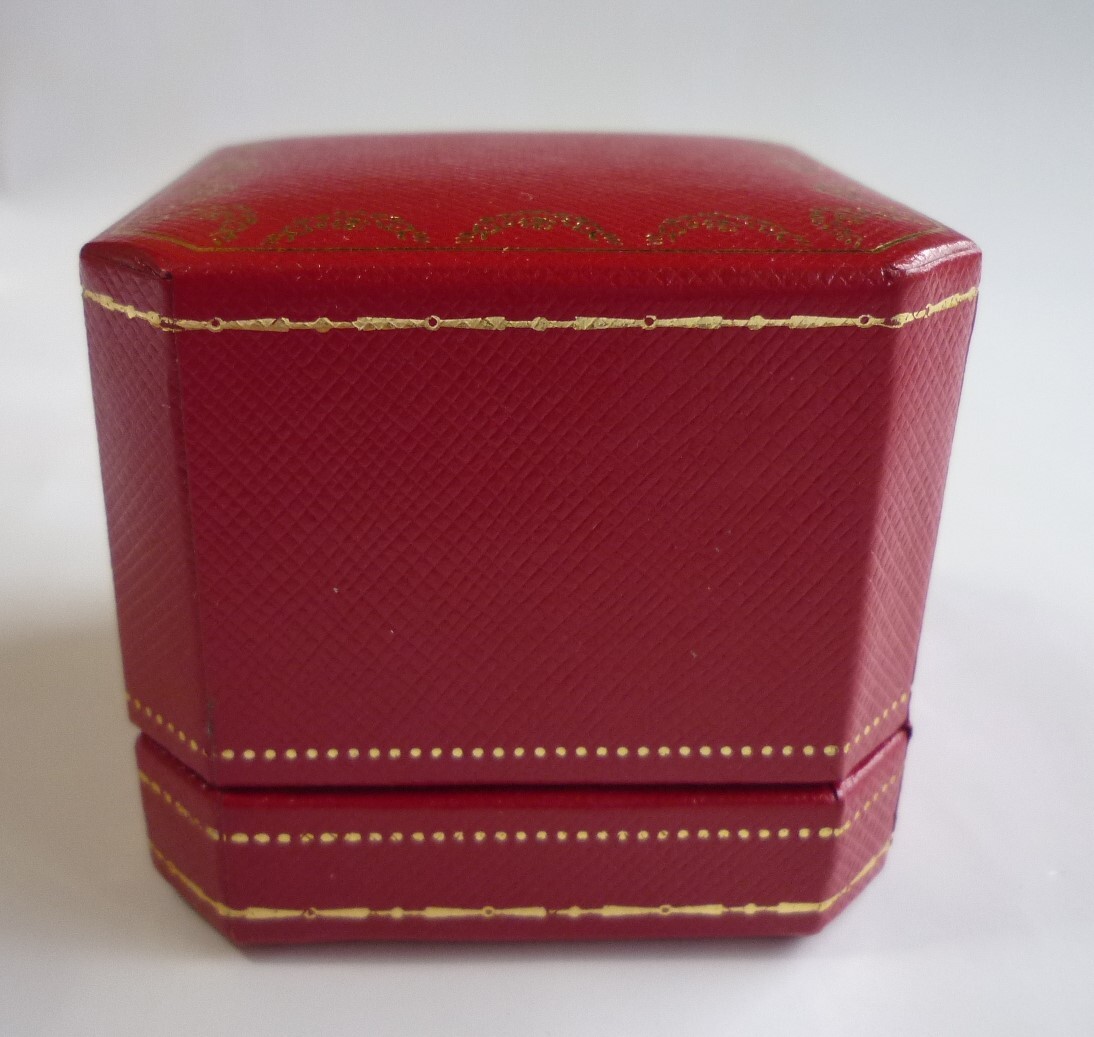 Cartier カルティエ　空箱　ケースのみ　BOX　指輪用　リングケース　ジュエリーケース　①_画像5