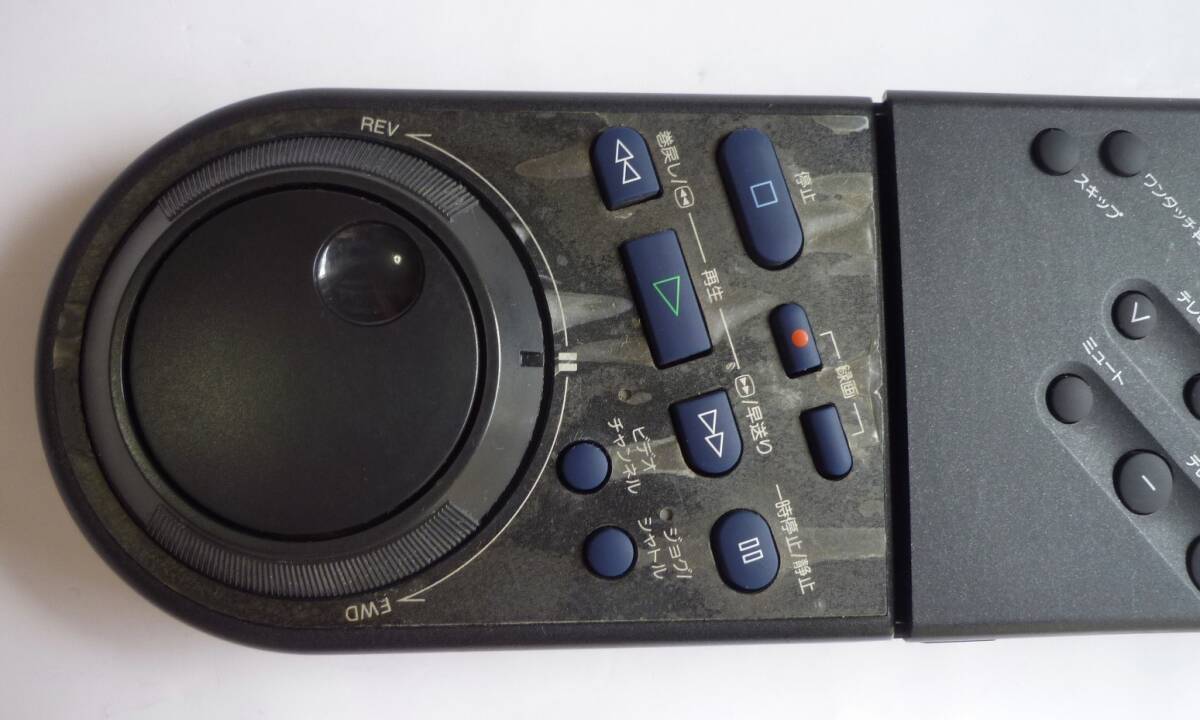 Panasonic パナソニック  VTR/TV リモコン VEQ1230 録画王 NV-BS900 S-VHS の画像3