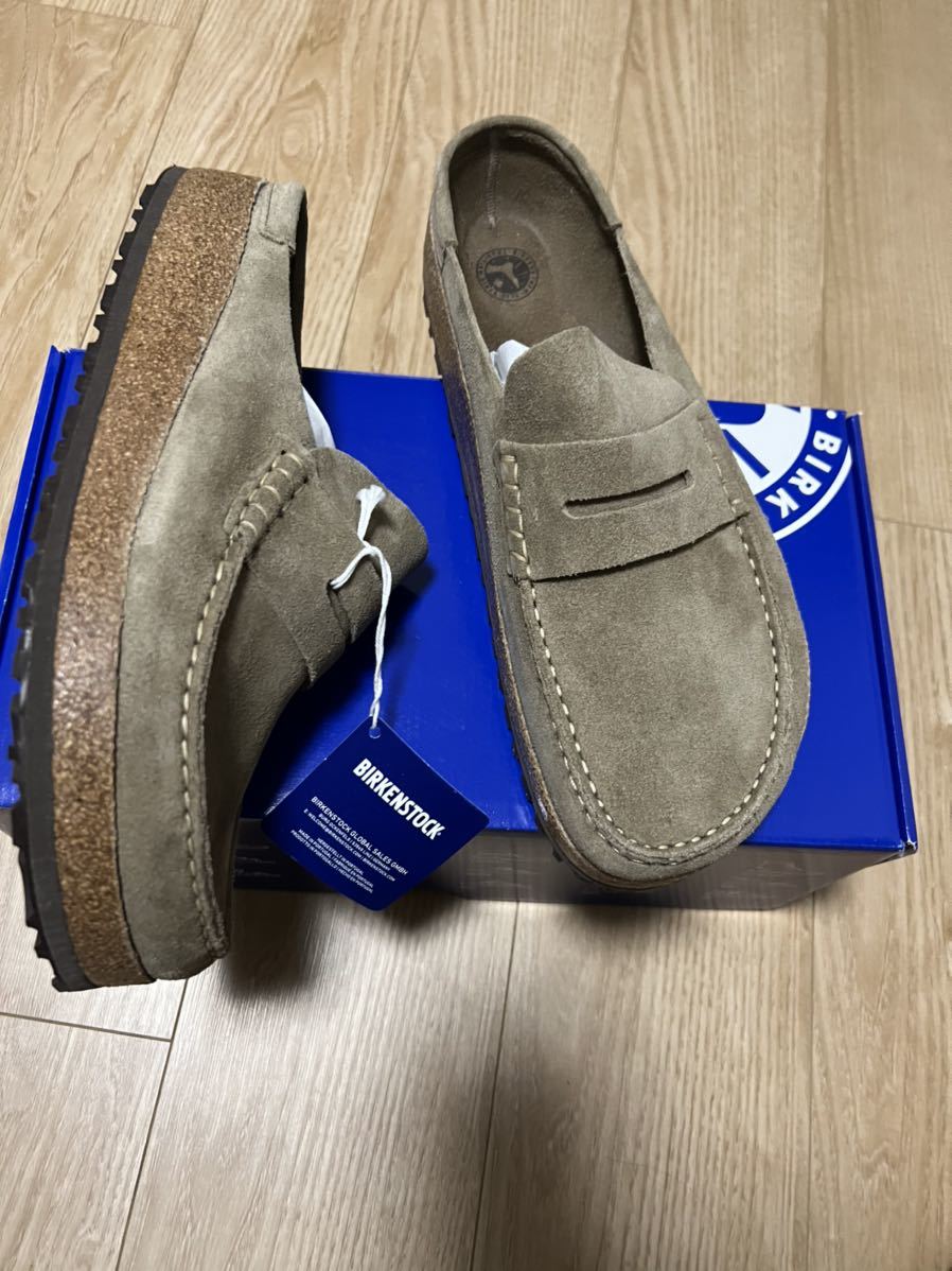 新品　BIRKENSTOCK Naples ネープルス　サンダル　45 29cm ローファー レザー ローファー_画像2