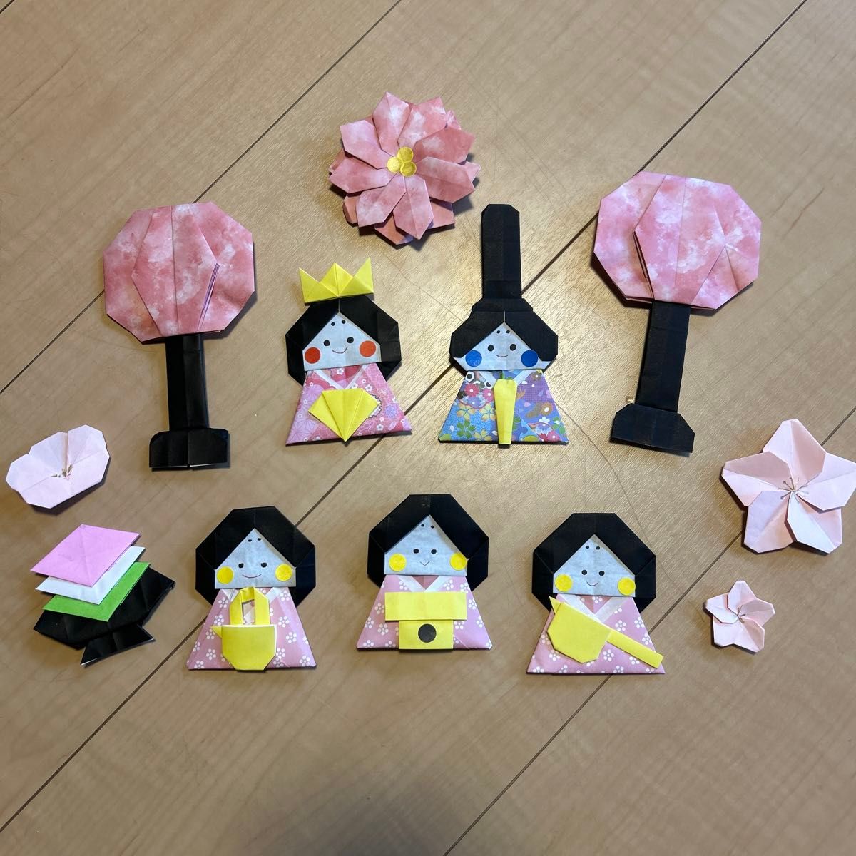安いそれに目立つ お雛様 折り紙 おひなさま おりがみ セット売り|Yahoo!フリマ クラフト・工芸