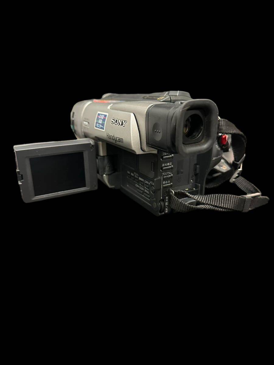 SONY ソニー Handycam  CCD-TRV80  Video Hi8  ビデオ カメラ レコーダー バッテリー コード欠品 動作未確認 ジャンク？の画像2