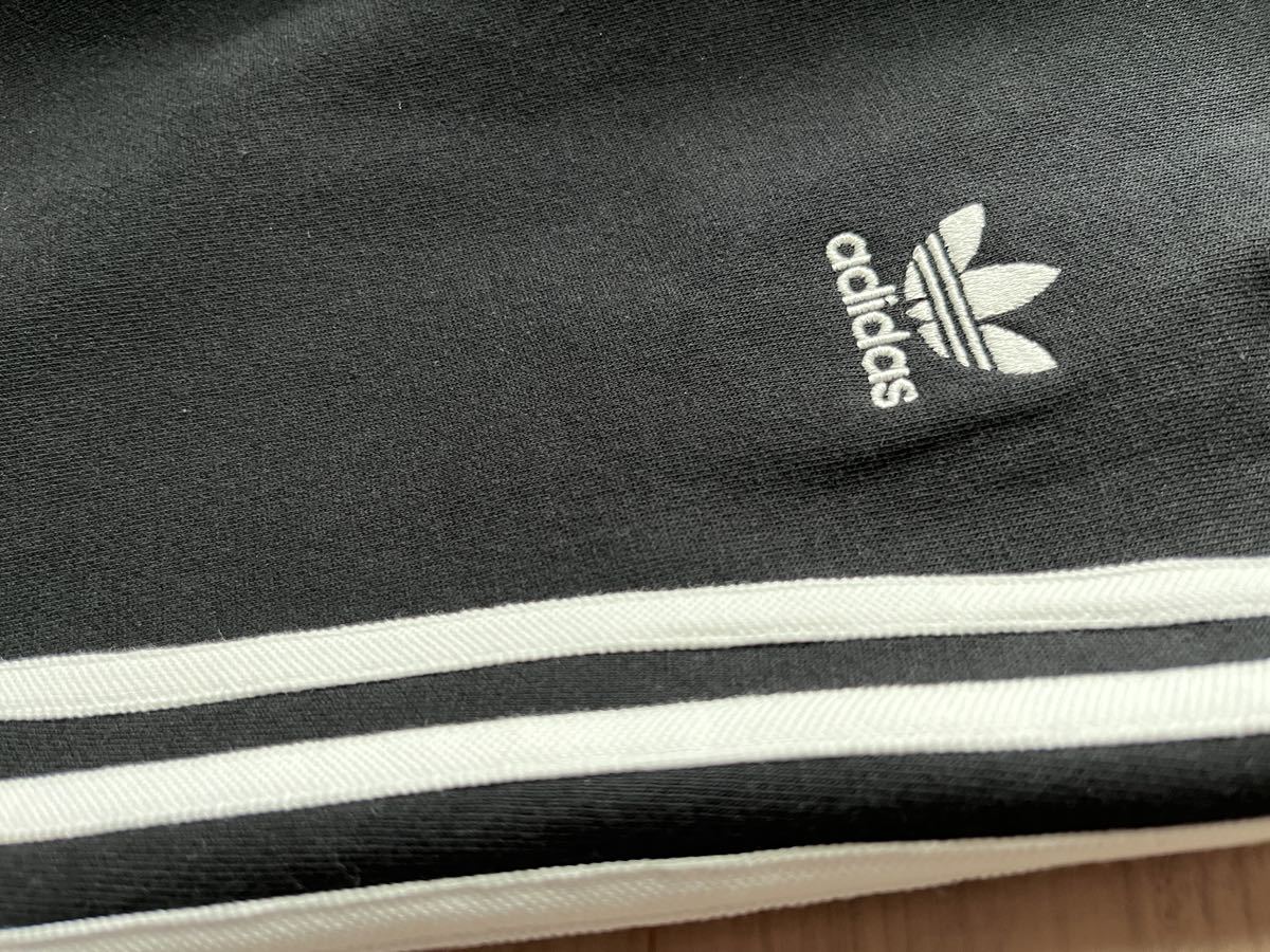 サイズL 黒 極美品 アディカラー クラシックス 3ストライプパンツ 3 STRIPES PANTS アディダス ブラック adidas フリース ジョガー 裏起毛