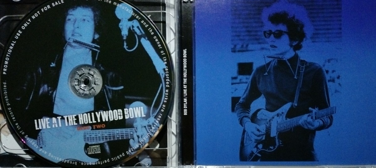 BOB DYLAN 2枚組 輸入盤 CD 1965年 LIVE ボブ・ディラン HOLLYWOOD BOWL AL KOOPER THE BAND_画像2
