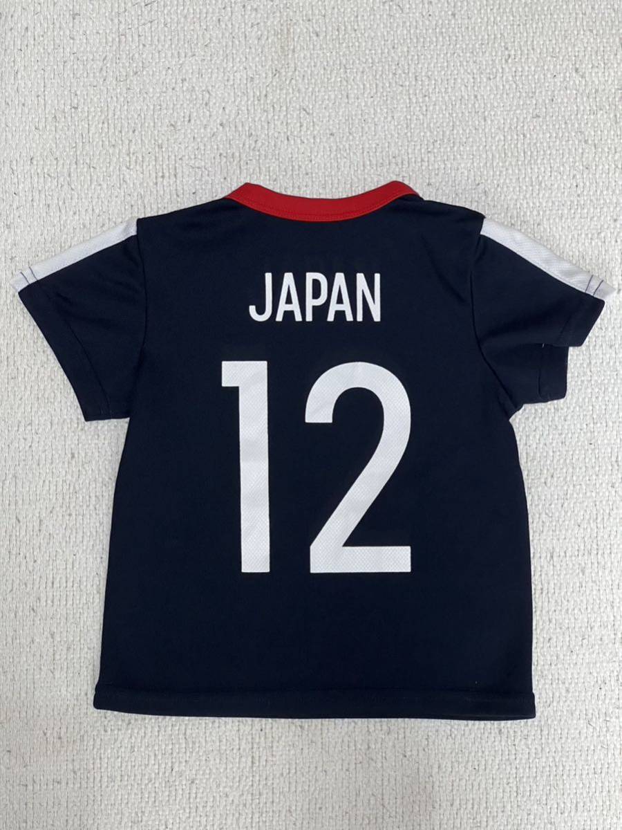 サッカー日本代表 adidas ユニフォーム 子供用_画像2