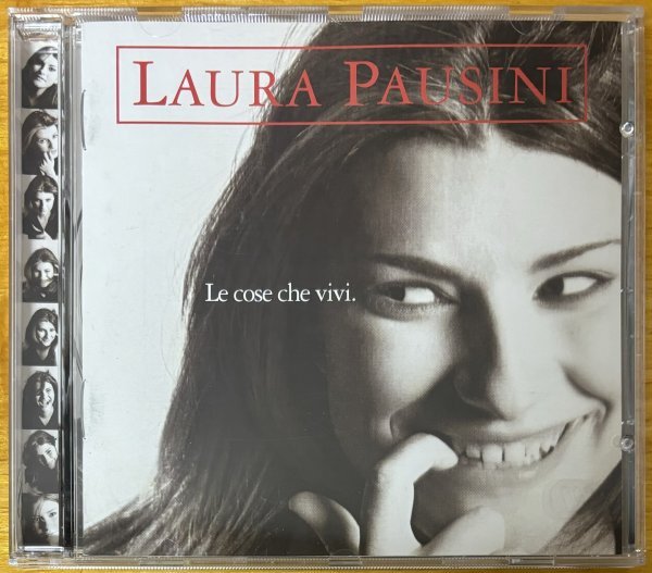 ◎LAURA PAUSINI / Le Cose Che Vivi( Italian Pops /3rd /イタリア語 ) ※ヨーロッパ盤CD 【 CGD EAST WEST 0630 15555 2 】1996/9/12発売_画像1