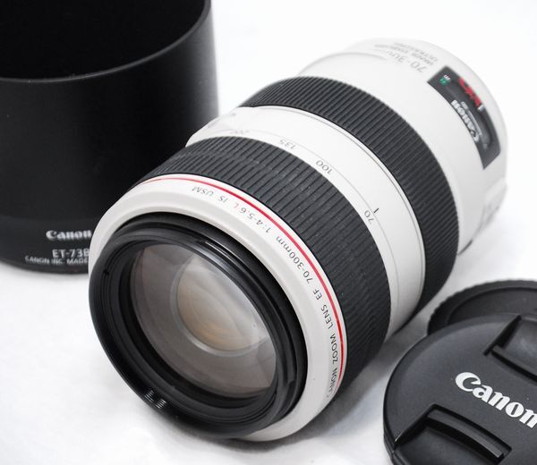 【新品級の超美品・純正フード等完備】Canon キヤノン EF 70-300mm F4-5.6 L IS USM_画像2