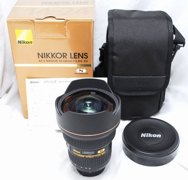 【新品同様の超美品・メーカー保証書付き】Nikon ニコン AF-S NIKKOR 14-24mm f/2.8 G ED N_画像1