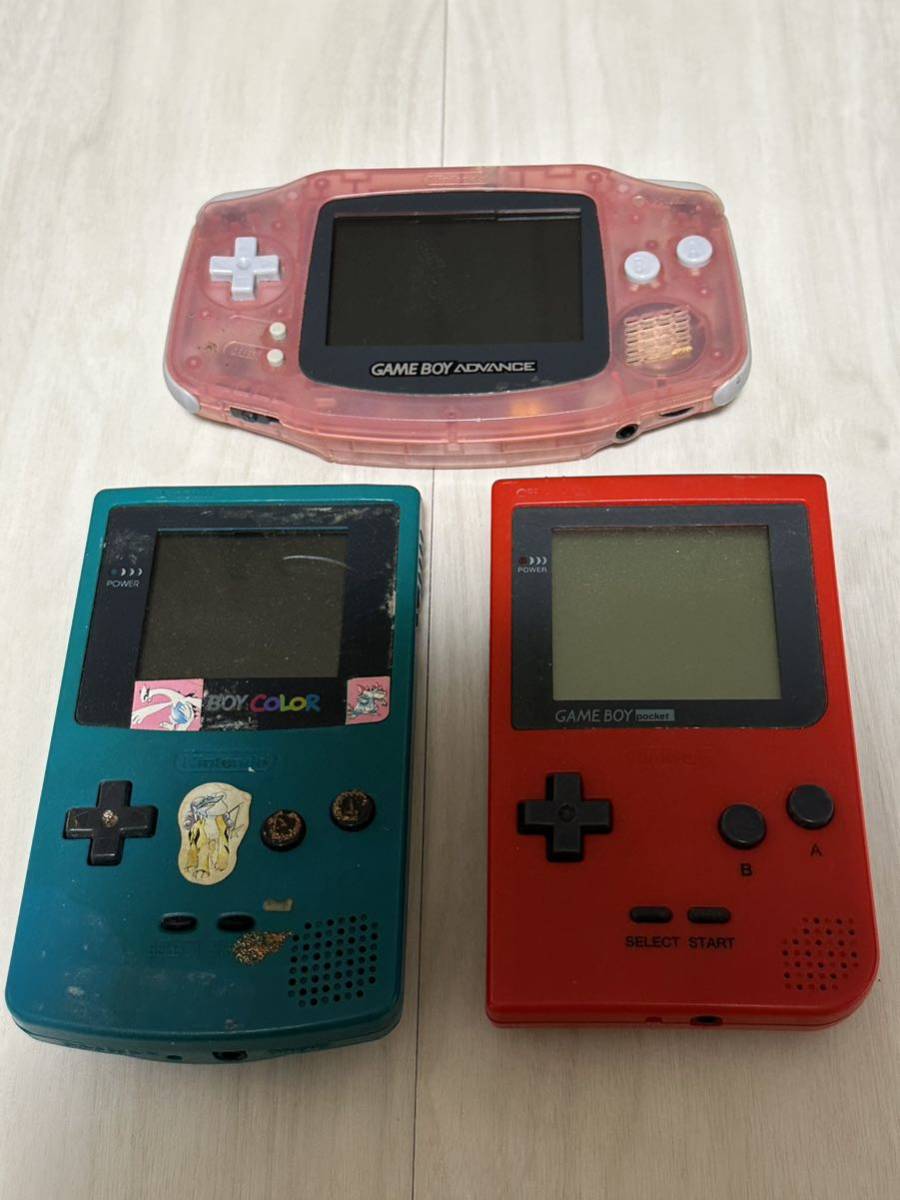 YR16)Nintendo ゲームボーイ GAMEBOY 任天堂 ゲームボーイアドバンス ゲームボーイポケット ADVANCE ゲームボーイカラー ソフト 昭和レトロの画像1