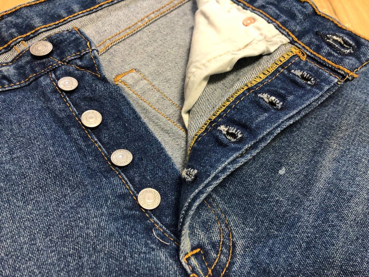 LEVI’S(リーバイス) 501 '93 STRAIGHT ペンキ加工 デニム ジーンズ 79830-0253 サイズＷ３２/８１ＣＭ・Ｌ３２/８１ＣＭ_画像3