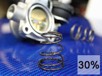 MINI CooperS Ｒ52 R53 リリーフバルブ強化スプリング【スプリングレート30%】　ミニリリーフバルブスプリング_画像1