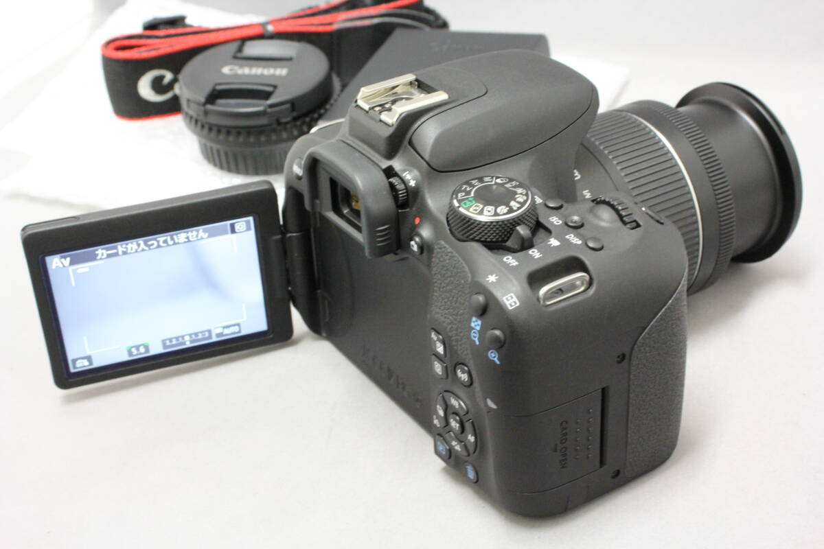 ■静止画・動画動作確認済■　キヤノン（Canon）　EOS Kiss X9i Body + EF-S 18-55mm F4-5.6 IS STM　■動作快調♪■_画像7