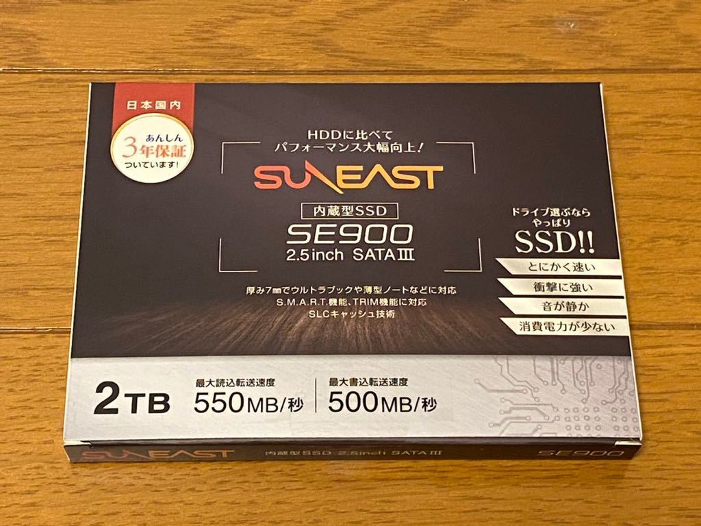 Yahoo!オークション - SUNEAST 内蔵SSD 2TB 2.5インチ 3D N...
