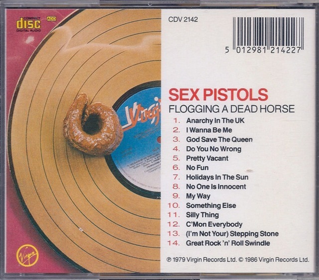 * б/у CD SEX PISTOLS секс * piste ruz/FLOGGING A DEAD HORSE 1980 год произведение одиночный / редкость грузовик сборник P.I.L THE PROFESSIONALS